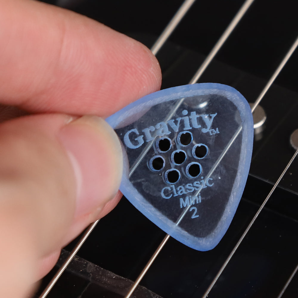 Gravity グラビティClassic Mini ギターピック JAZZ GCLM2MM  blue 1枚入り