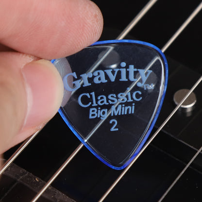 Gravity グラビティClassic big Mini ギターピック GCLB2P blue 1枚入り