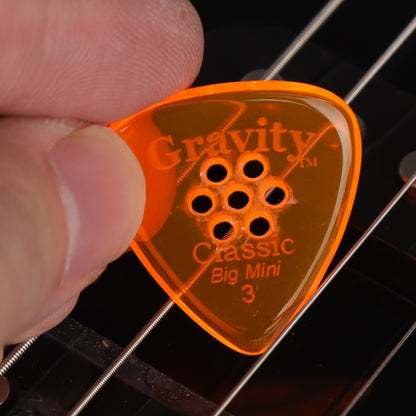 Gravity グラビティClassic big Mini ギターピック GCLB3PM orange 1枚入り