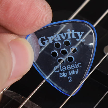 Gravity グラビティClassic big Mini ギターピック GCLB2PM blue 1枚入り