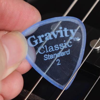 Gravity グラビティClassic Standard ギターピック GCLS2M blue 1枚入り