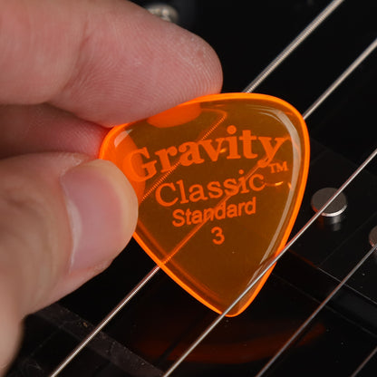 Gravity グラビティClassic Standard ギターピック  GCLS3P orange 1枚入り