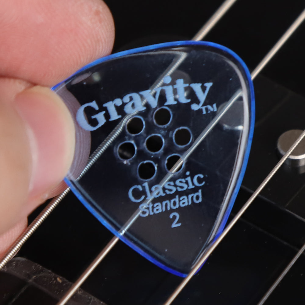 Gravity グラビティClassic Standard ギターピック GCLS2PM blue 1枚入り