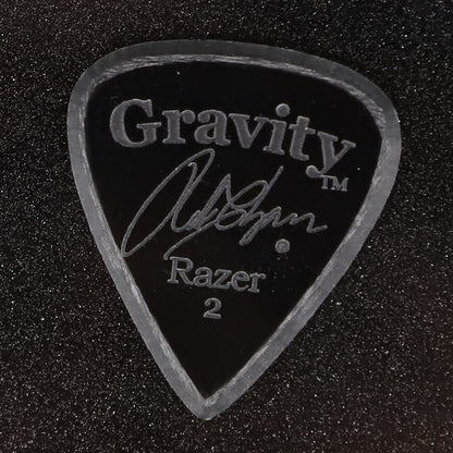 Gravity グラビティRazer Standard ギターピックGRCSP  black 1枚入り