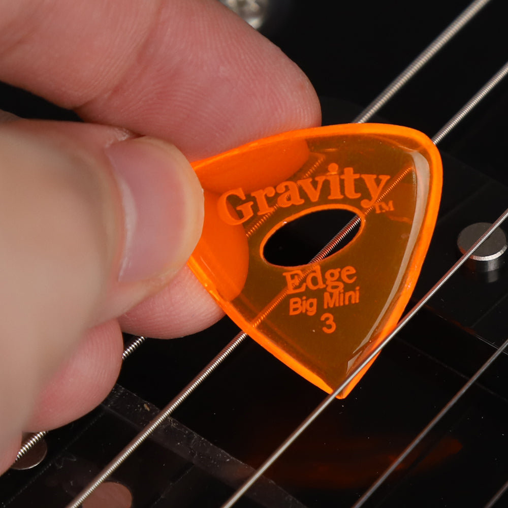 Gravity グラビティEdge big mini ギターピックGEEB3PE orange 1枚入り