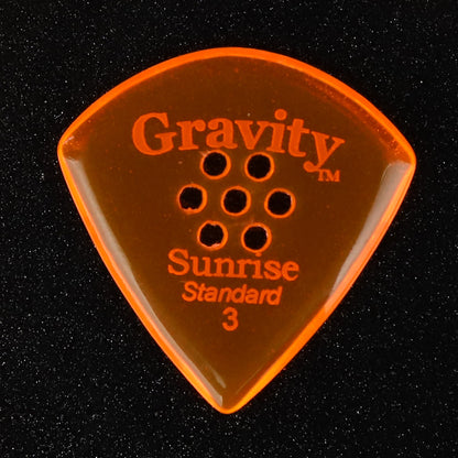 Gravity グラビティ Sunrise Standard ギターピックGSUS3PM orange  1枚入り