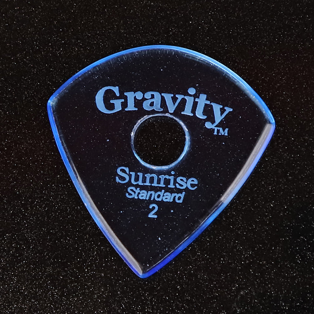 Gravity グラビティ Sunrise Standard ギターピックGSUS2PR blue1枚入り