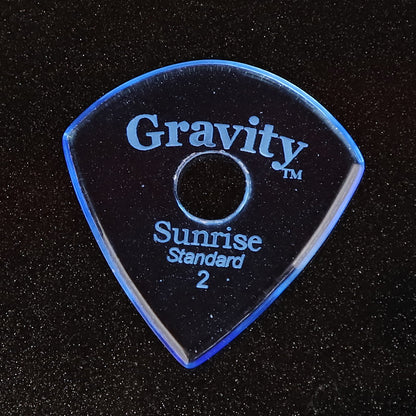 Gravity グラビティ Sunrise Standard ギターピックGSUS2PR blue1枚入り