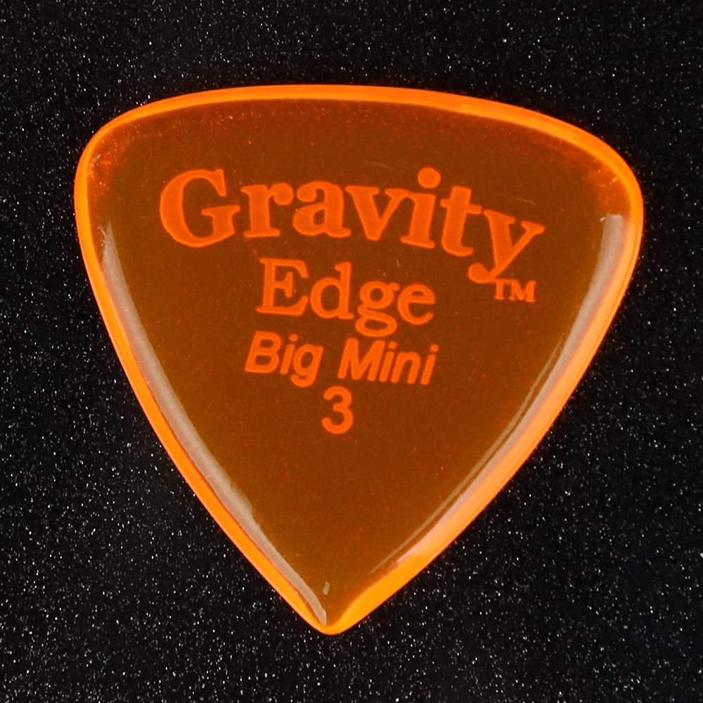 Gravity グラビティEdge big mini ギターピック GEEB3P orange 1枚入り