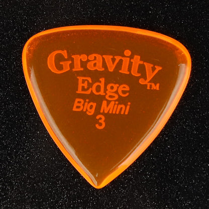 Gravity グラビティEdge big mini ギターピック GEEB3P orange 1枚入り