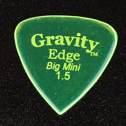 Gravity グラビティEdge big mini ギターピックGEEB15P green 1枚入り