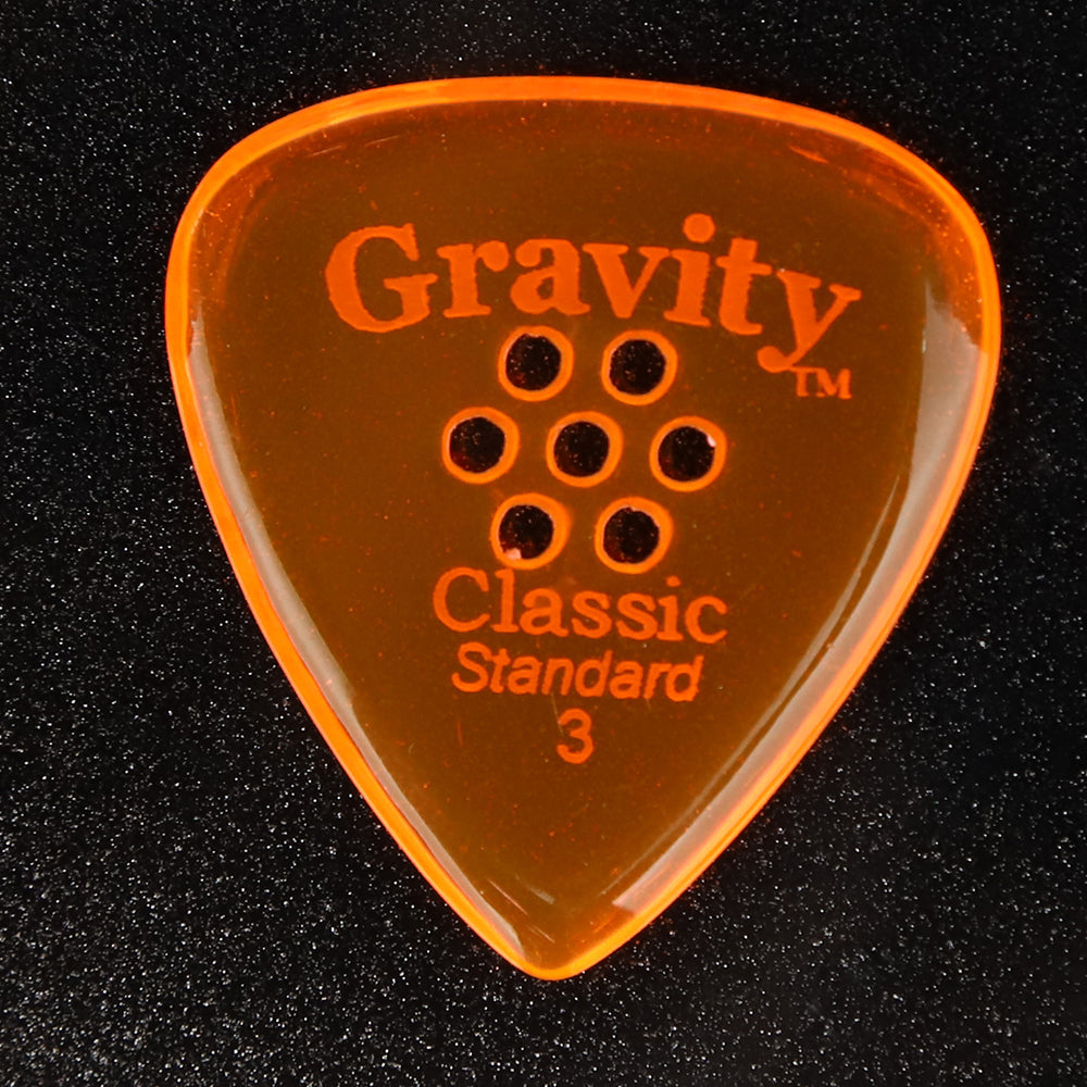 Gravity グラビティClassic Standard ギターピック GCLS3PM orange 1枚入り