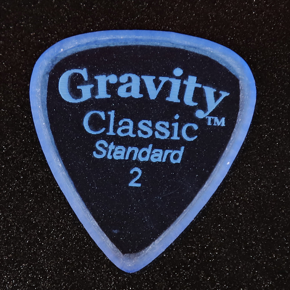 Gravity グラビティClassic Standard ギターピック GCLS2M blue 1枚入り