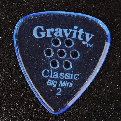 Gravity グラビティClassic big Mini ギターピック GCLB2PM blue 1枚入り