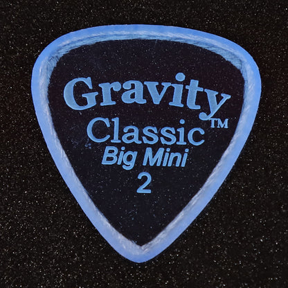 Gravity グラビティClassic big Mini ギターピックGCLB2M blue 1枚入り