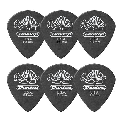 Jim Dunlop ジム ダンロップ 482R TORTEX Pitch Black Jazz III ジャズタイプギター ピック 6枚入り