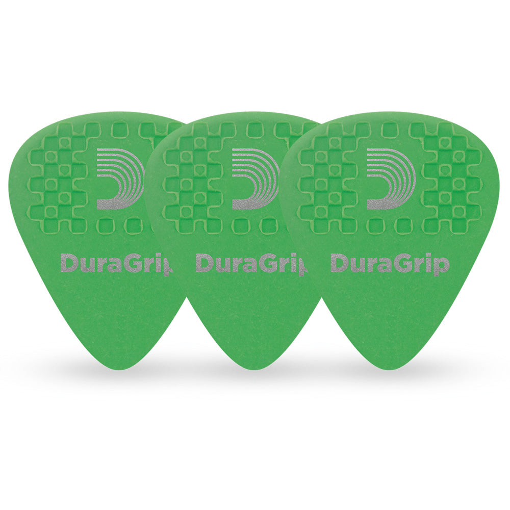 D'Addario DuraGrip ピック ティアドロップ 3枚入り