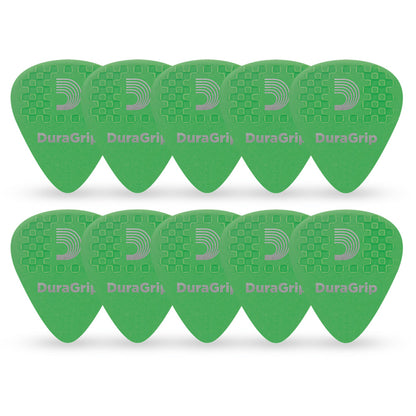 D'Addario DuraGrip ピック ティアドロップ 10枚入り