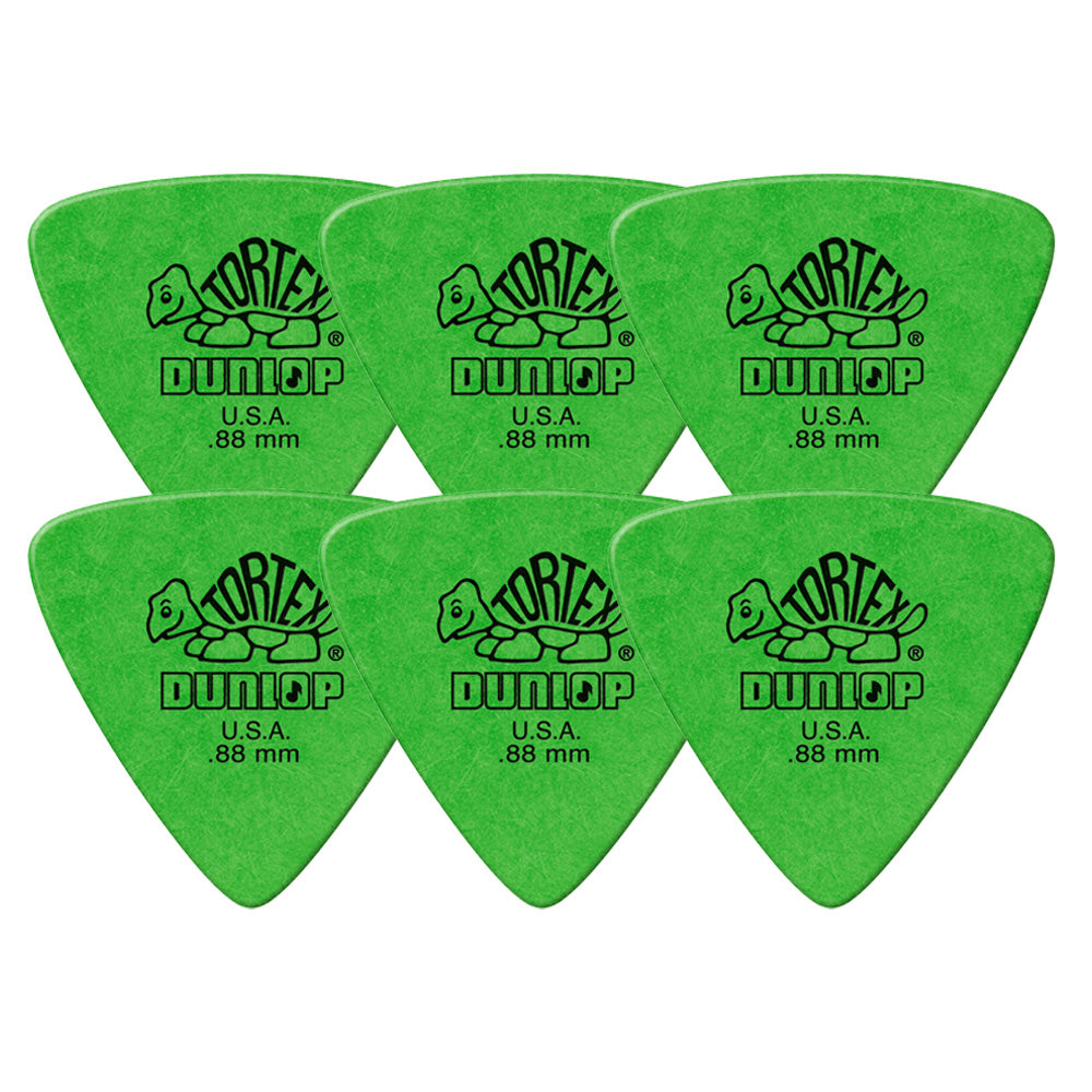 Jim Dunlop TORTEX TRIANGLE ギターピック 431-◯◯ 6枚入り