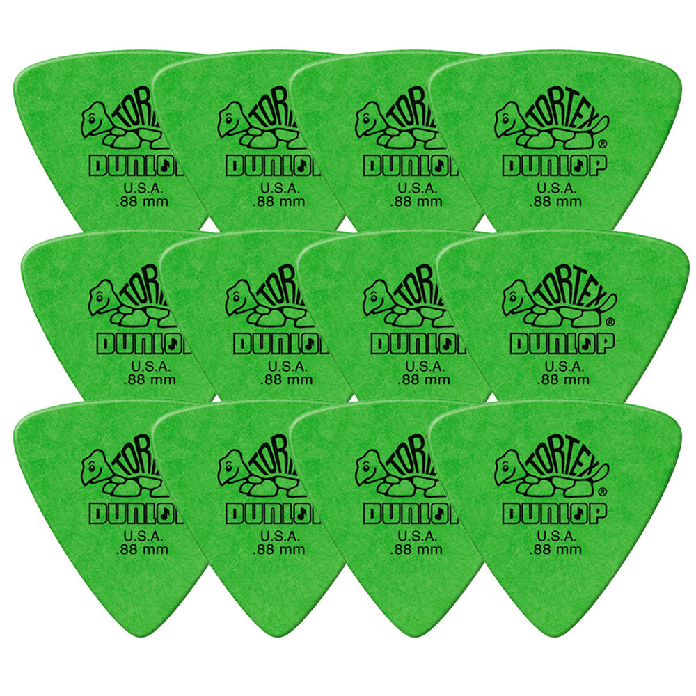 Jim Dunlop TORTEX TRIANGLE ギターピック 431-◯◯ 12枚入り