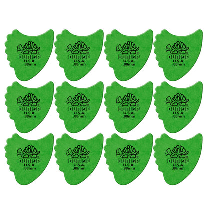 Jim Dunlop TORTEX FIN ギターピック フィンタイプ 414-◯◯ 12枚入り