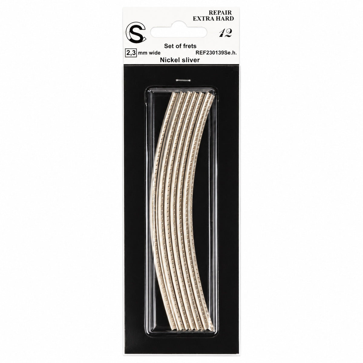 Sintoms REF ワイドタング ニッケルシルバー フレットワイヤー｜12%標準・18% Extra Hard