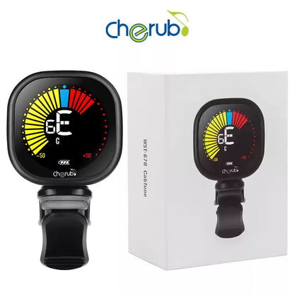 CHERUB WST-670 充電式クリップチューナー ギター・ウクレレ・バイオリン対応