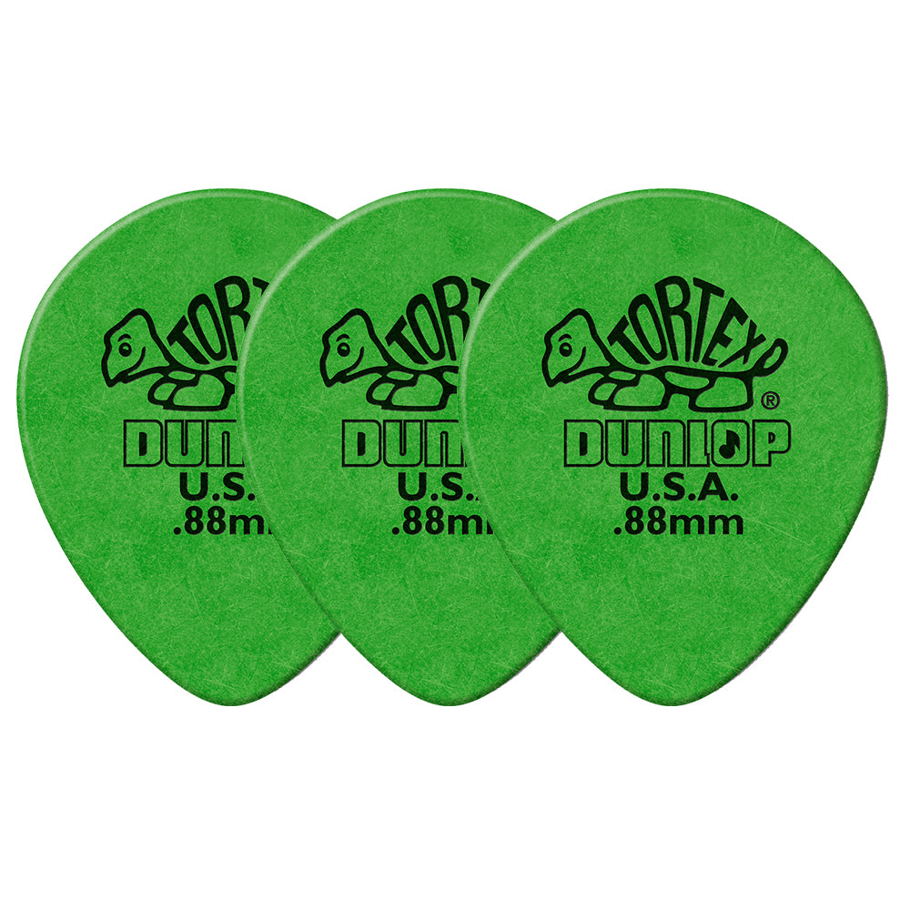 Jim Dunlop ジム ダンロップ 413R TORTEX TEARDROP ギター ピック 3枚入り