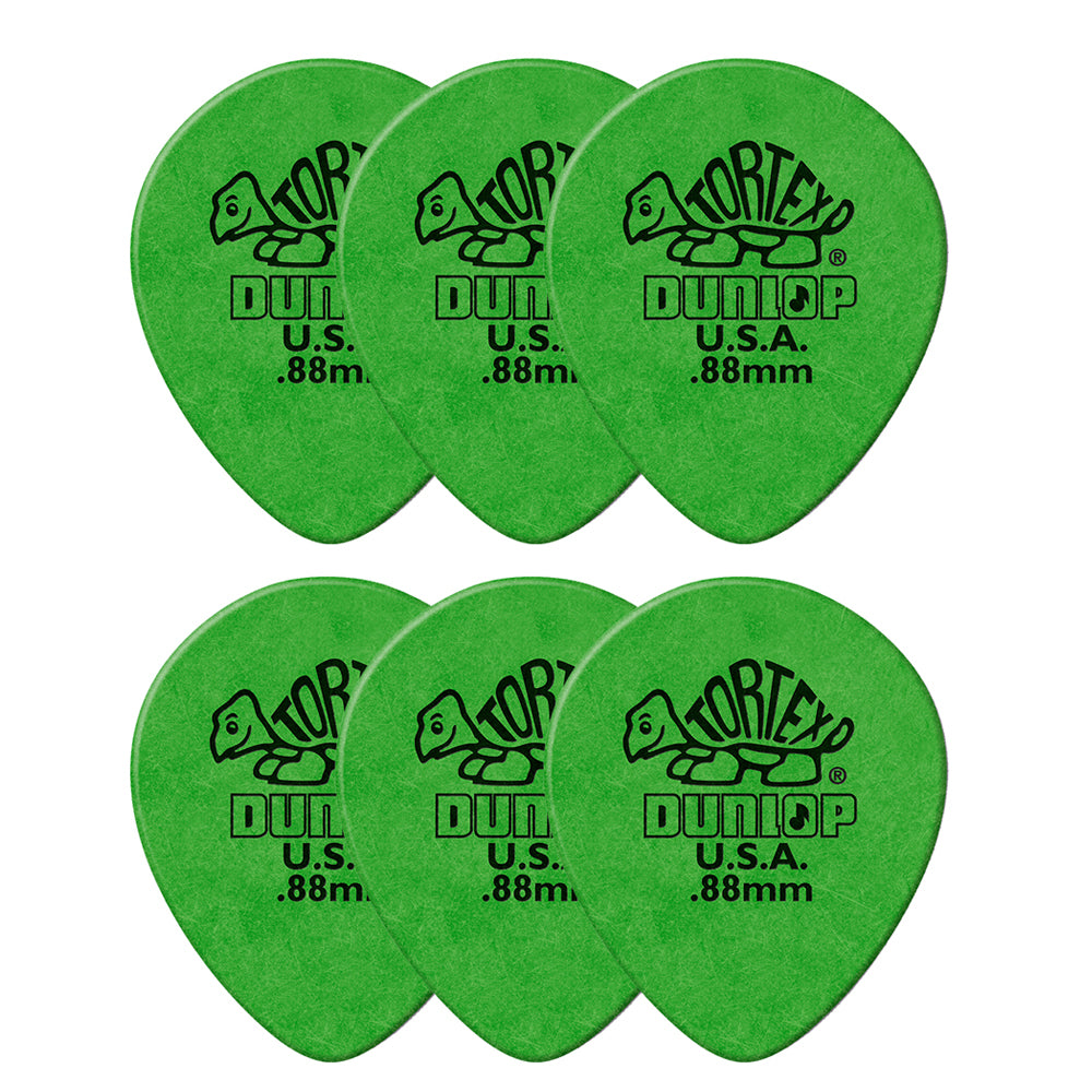 Jim Dunlop ジム ダンロップ 413R TORTEX TEARDROP ギター ピック 6枚入り