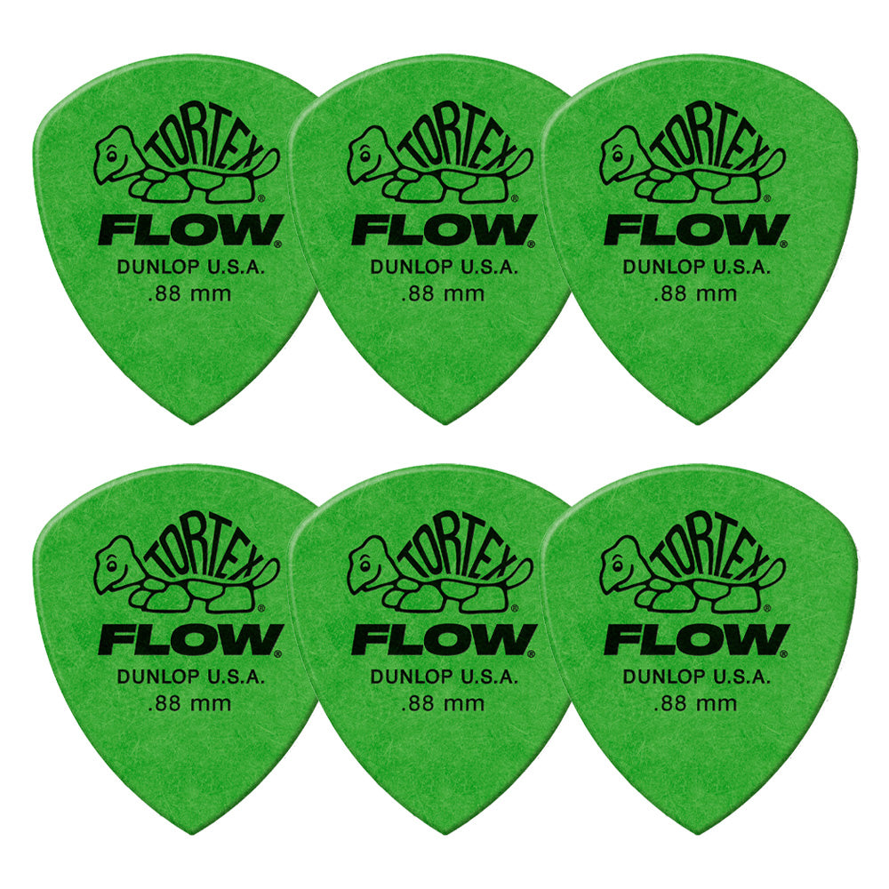 Jim Dunlop ジム ダンロップ 558R Tortex Flow ギターピック 6枚入り