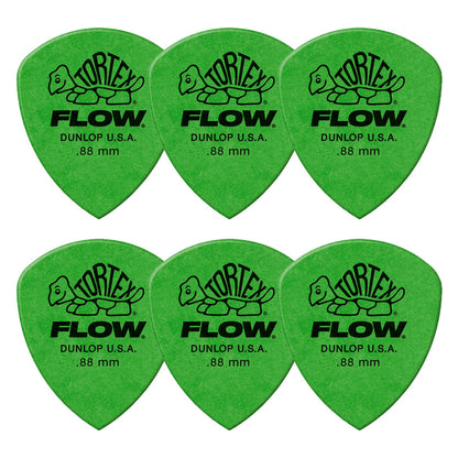 Jim Dunlop ジム ダンロップ 558R Tortex Flow ギターピック 6枚入り