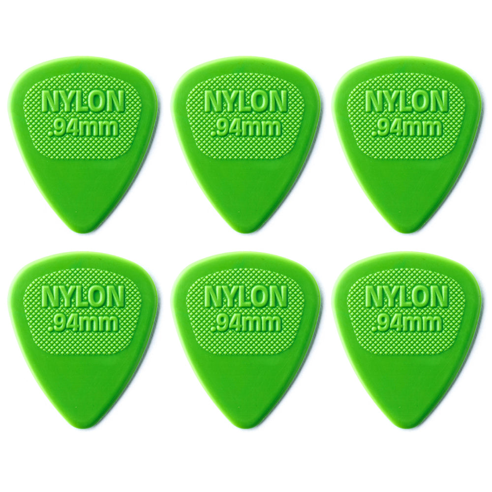 Jim Dunlop NYLON ミディ ナイロンギターピック 6枚入り
