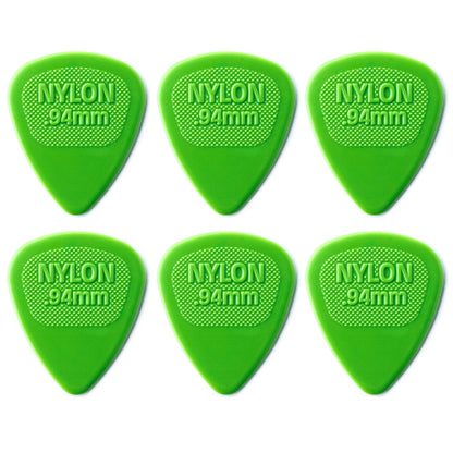 Jim Dunlop NYLON ミディ ナイロンギターピック 6枚入り
