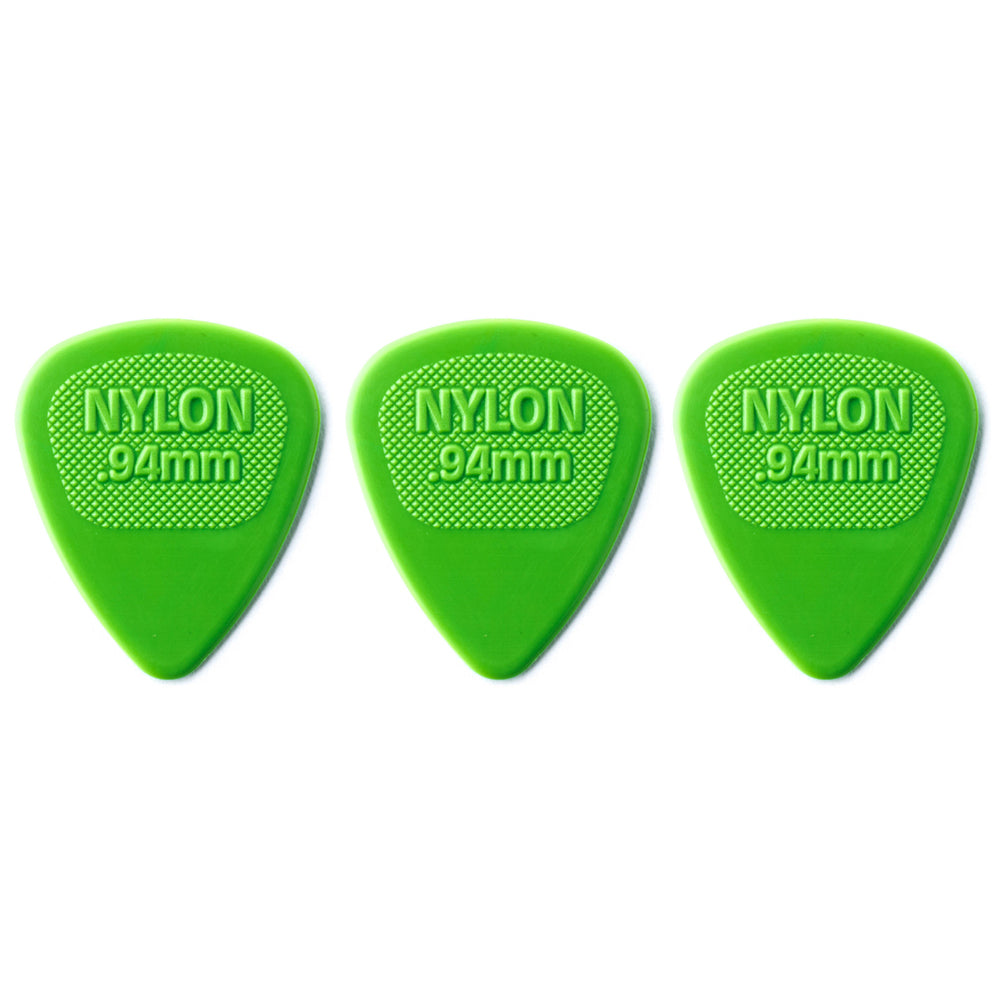 Jim Dunlop NYLON ミディ ナイロンギターピック 3枚入り