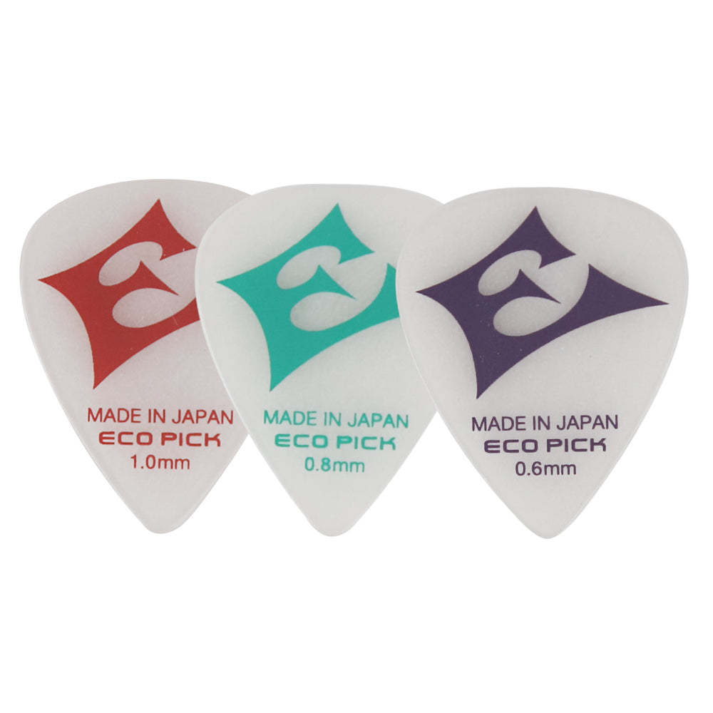 ECO PICK ギターピック　ジャズタイプ／トライアングル／ティアドロップタイプ