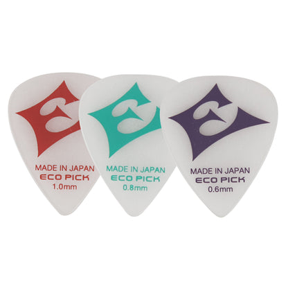 ECO PICK ギターピック　ジャズタイプ／トライアングル／ティアドロップタイプ