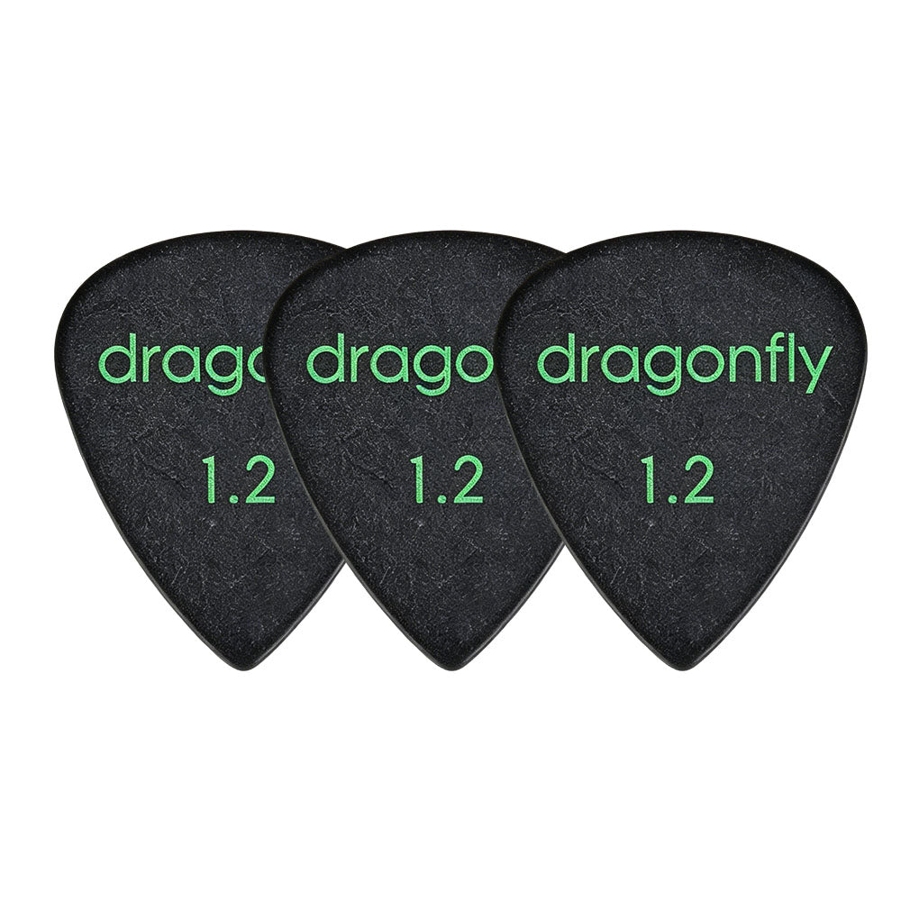 Dragonfly TDシリーズ ティアドロップギターピック 3枚入り