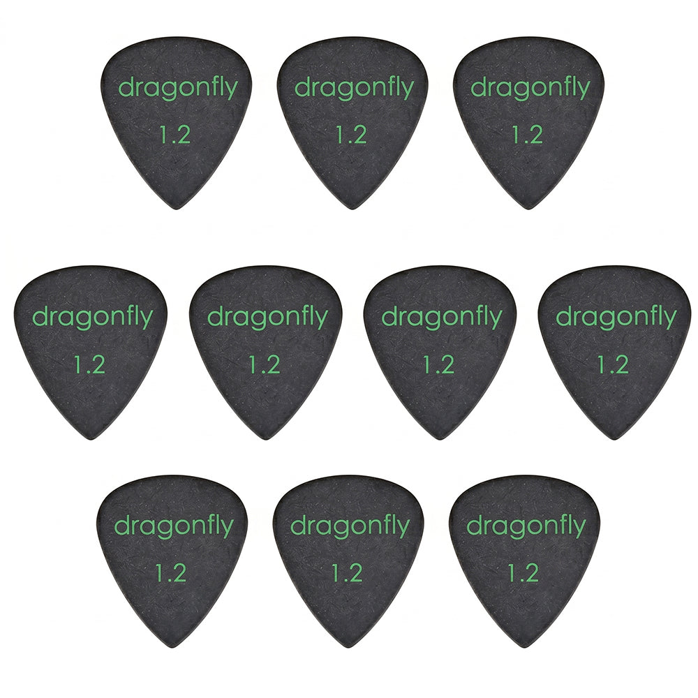 Dragonfly TDシリーズ ティアドロップギターピック 10枚入り
