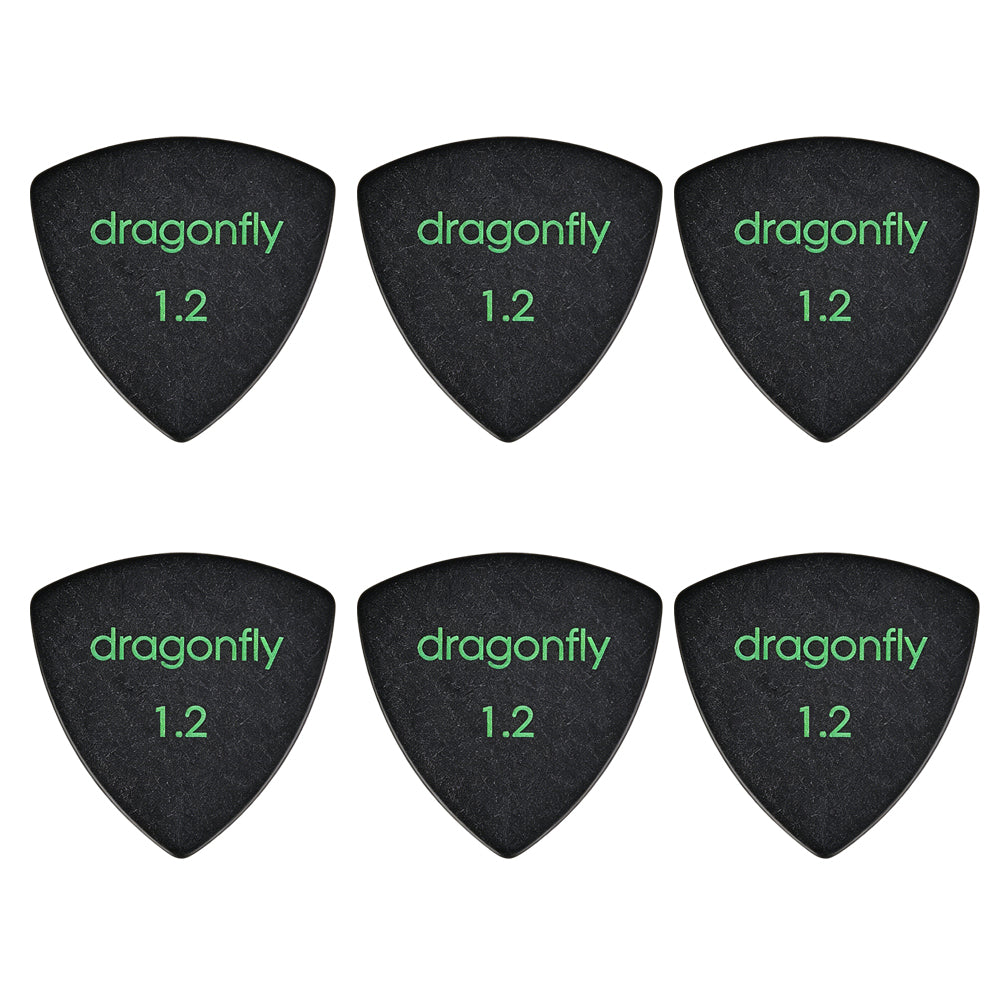 Dragonfly TRシリーズ トライアングル ギターピック 6枚入り