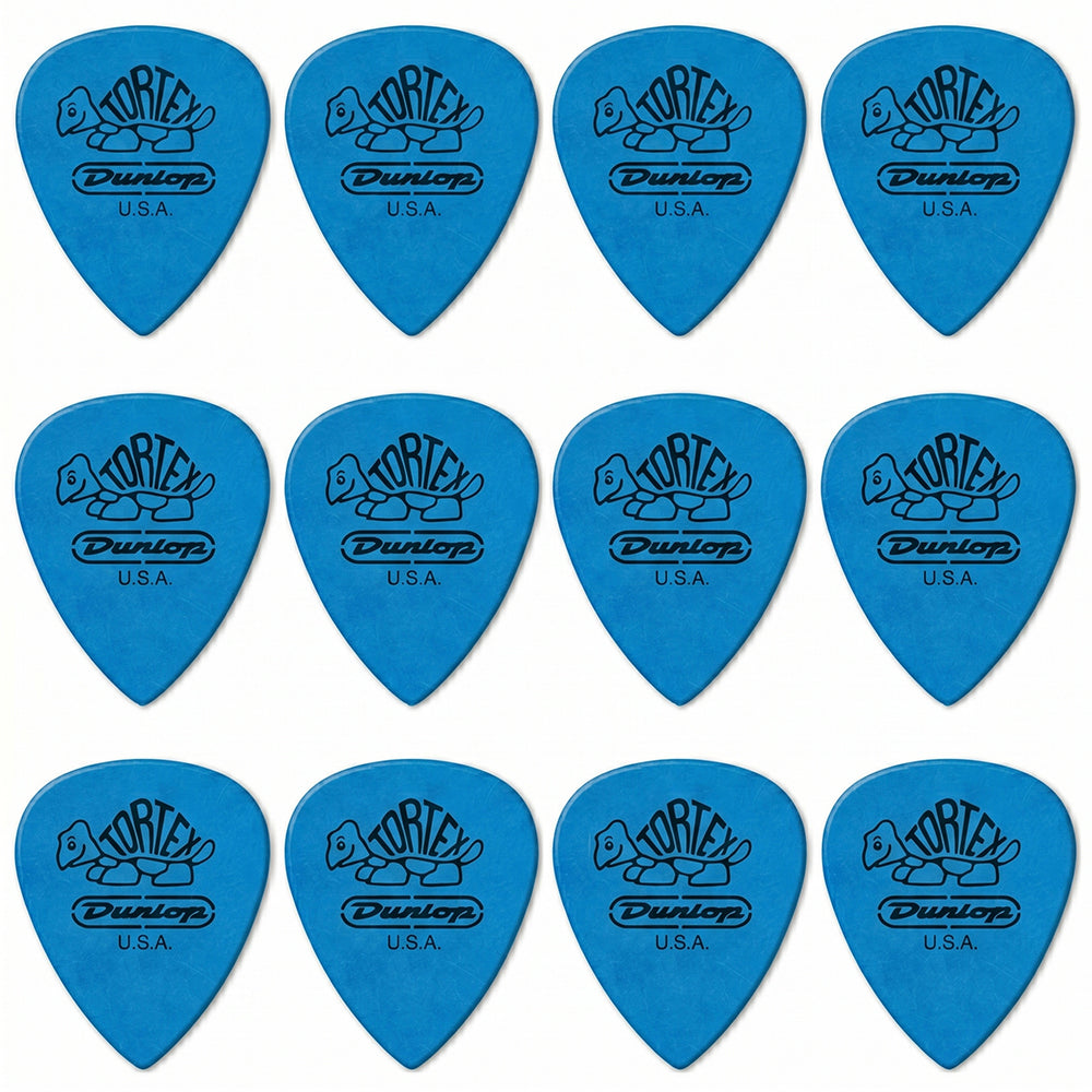 JIM Dunlop Tortex TIII べっ甲柄 III ティアドロップ ギターピック 462R 12枚入り