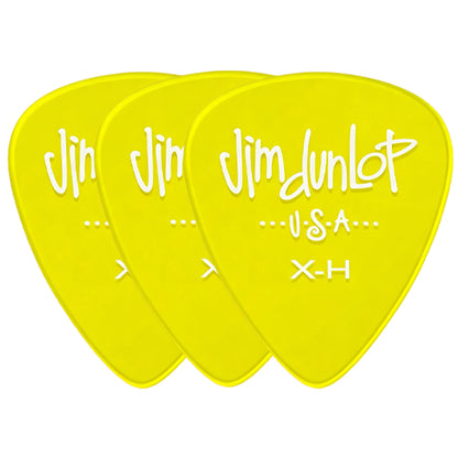 Jim Dunlop Gels ポリカーボネート ティアドロップ ピック 5ゲージ展開 3枚入り