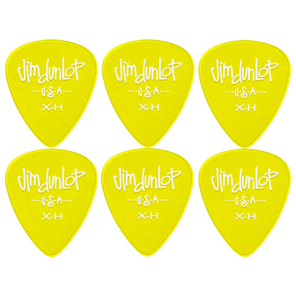 Jim Dunlop Gels ポリカーボネート ティアドロップ ピック 5ゲージ展開 6枚入り