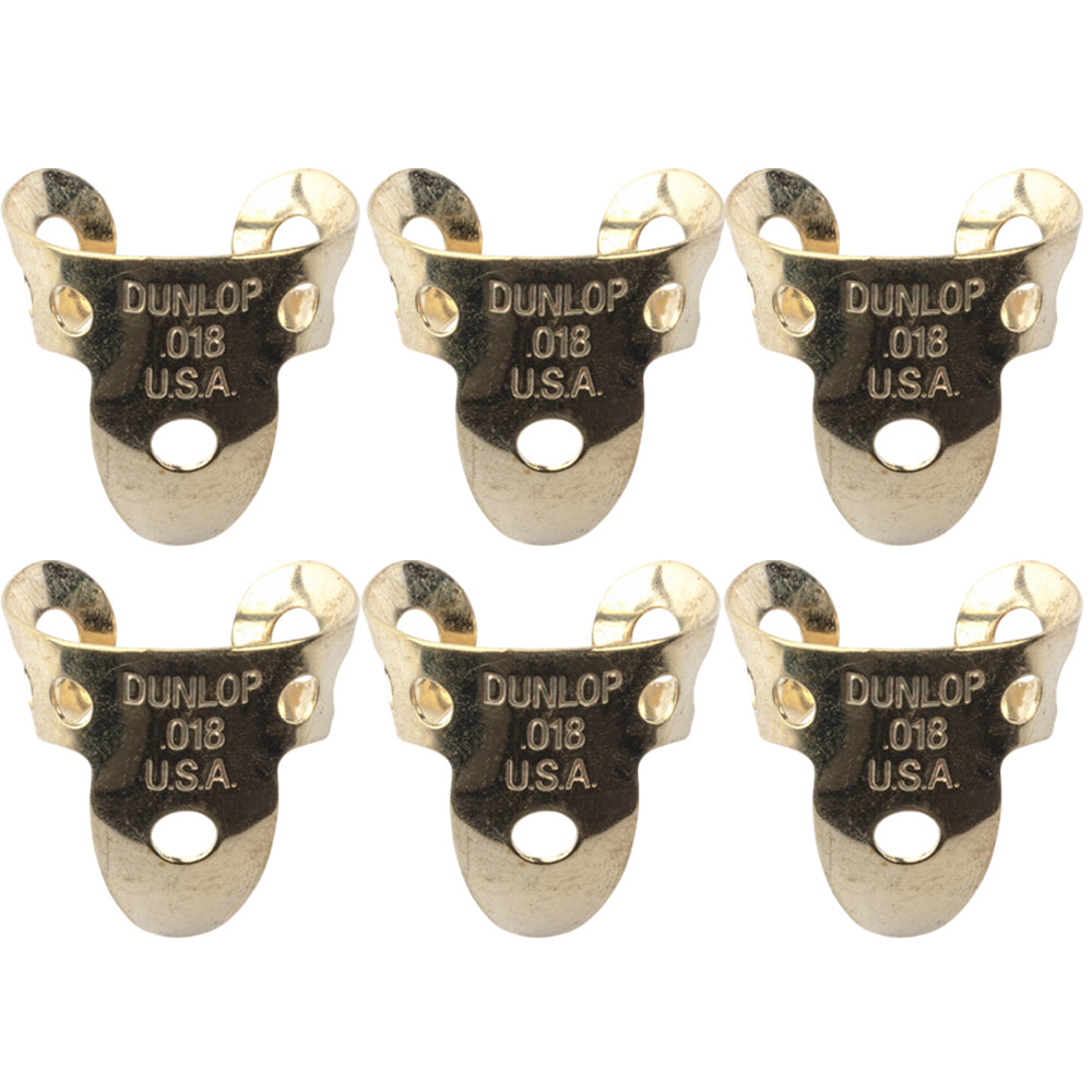 Jim Dunlop Metal Fingerpicks 33R / 37R 6枚入り