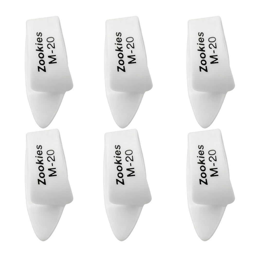 Jim Dunlop Zookies サムピック 10° / 20° / 30° Medium/Large 6枚入り