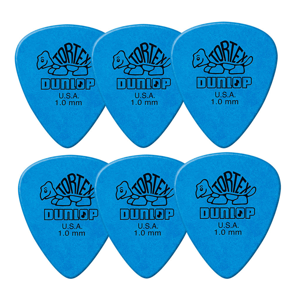 Jim Dunlop ジム ダンロップ 418R TORTEX STANDARD ティアドロップギター ピック 6枚入り