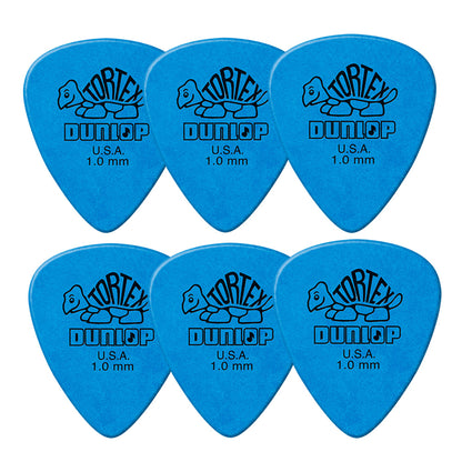 Jim Dunlop ジム ダンロップ 418R TORTEX STANDARD ティアドロップギター ピック 6枚入り