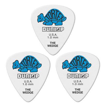 Jim Dunlop ジム ダンロップ 424R TORTEX WEDGE ウエッジギター ピック 3枚入り