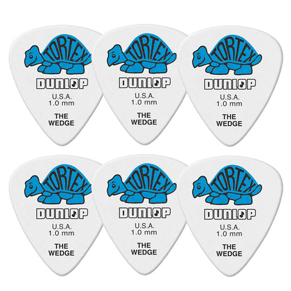 Jim Dunlop ジム ダンロップ 424R TORTEX WEDGE ウエッジギター ピック 6枚入り