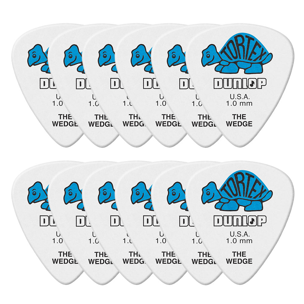 Jim Dunlop ジム ダンロップ 424R TORTEX WEDGE ウエッジギター ピック 12枚入り
