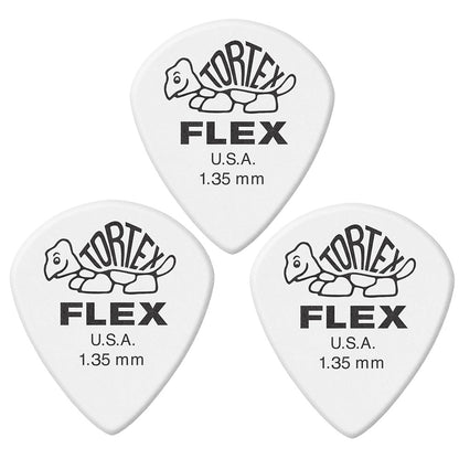 Jim Dunlop ジム ダンロップ 466R TORTEX FLEX JAZZ III  ジャズタイプギター ピック 3枚入り